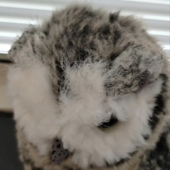 Aurora Great Horned Owl 9" Stuffed Realistic Animal Plush - Picture 6 of 13